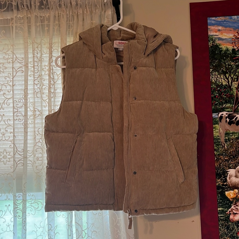 Oversized Ribbed Puffervest